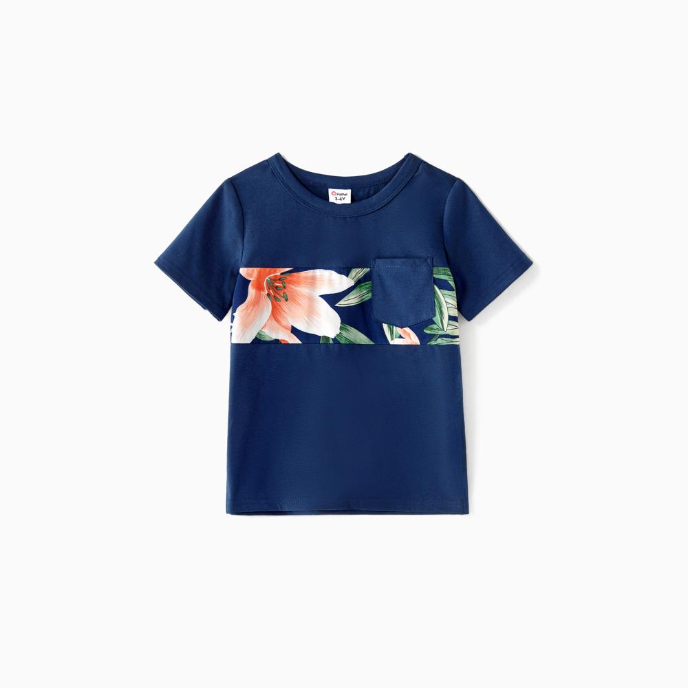 PatPat Family Matching Tropical Floral Print T-Shirts & Spaghetti Strap Midi Dresses Hidden Snap Vacation Beach Wear Soft Comfy 100% Polyester & 73% Polyester 23% Cotton 4% Spandex PatPat Family Matching Tropical Floral Print T-Shirts & Spaghetti Strap Midi Dresses Hidden Snap Vacation Beach Wear Soft Comfy 100% Polyester & 73% Polyester 23% Cotton 4% Spandex