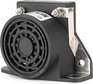 ​​LINGYAO Backup Alarm for Truck 12V-48V DC Waterproof Heavy Duty 107dB Reverse Warning Beeper for Commercial Vehicles Semi Trucks – Industrial Grade Safety Alert