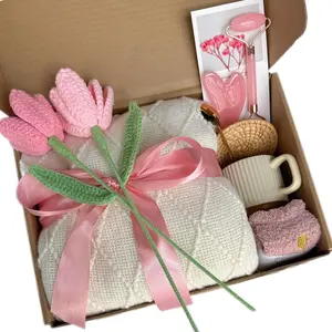 Birthday Gift Basket for, Self Care Basket, Get Well Soon Care Package, Relaxing Care Package, Happy for Mom, Sister, Best Friend, Wife, Girlfriend, Birthday Basket