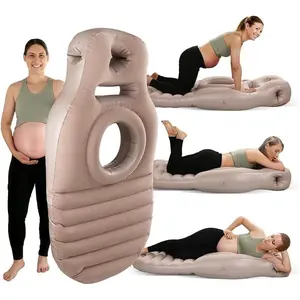 Inflatable Pregnancy Pillow with Belly & Head Hole, Prone Pregnancy Pillow for Stomach Sleepers, Belly Pillow Pregnancy Mattress for Pregnant - Nest Pregnancy Mattress