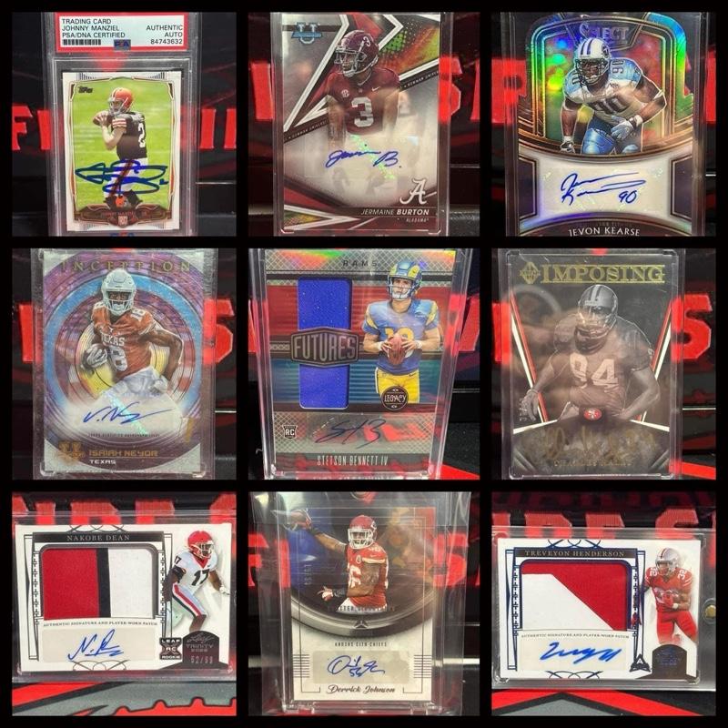 Clearly Football 648 Autograph Pack with One Card Per Pack