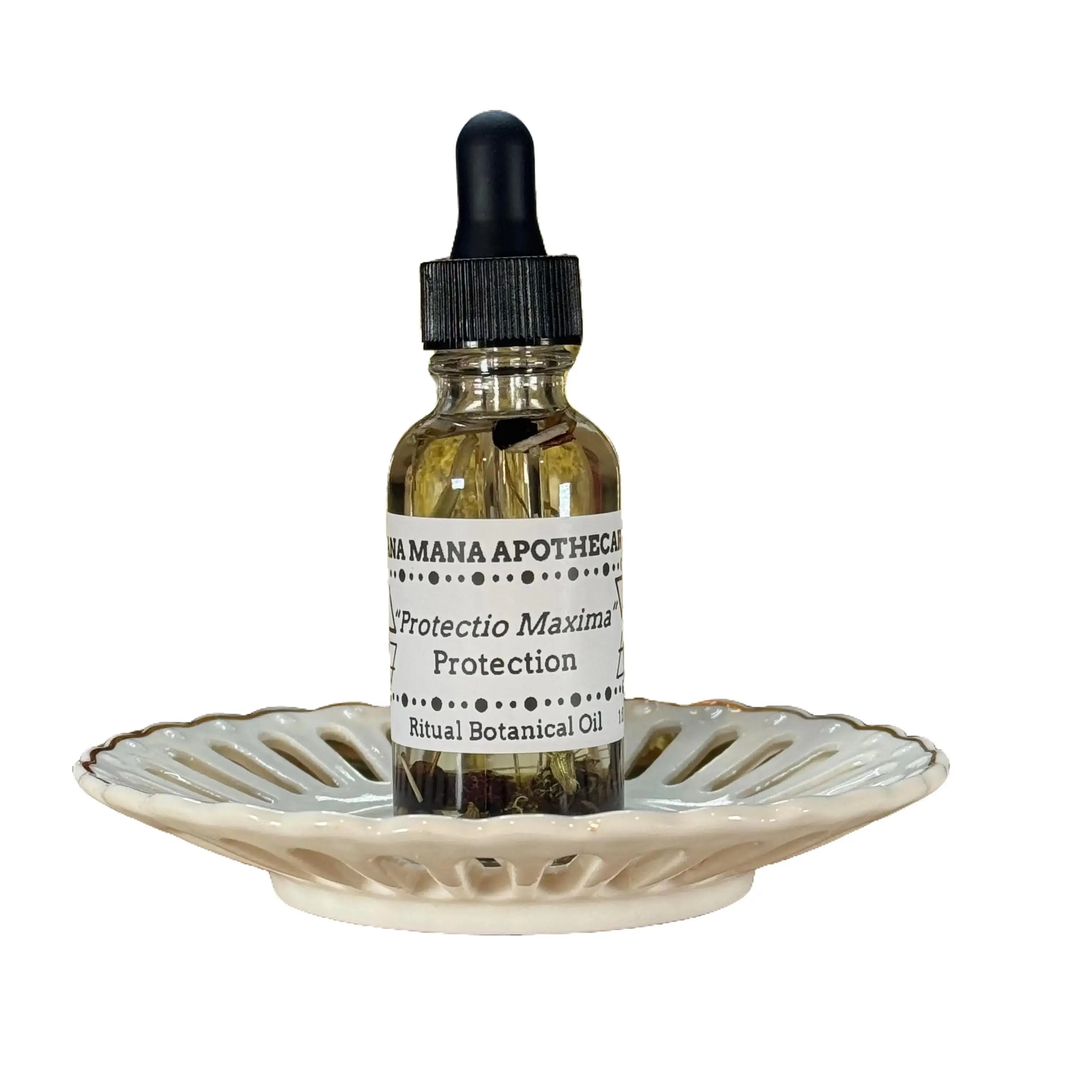Sana Mana Apothecary "Protectio Maxima" Protection Ritual Botanical Oil Handcrafted Herbal Blend
