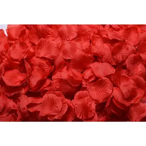 1000~5000pcs Various Colors Silk Flower Rose Petals Wedding Party Decorations