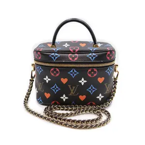 Pre-owned Louis Vuitton canvas Mini Bags Monogram Multicolor Game On Vanity PM Shoulder Bag (27237)