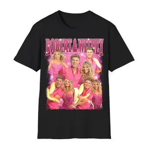 Robert & Witney Couple Shirt Featuring Dancing With the Stars Inspired Bootleg Cotton Design
