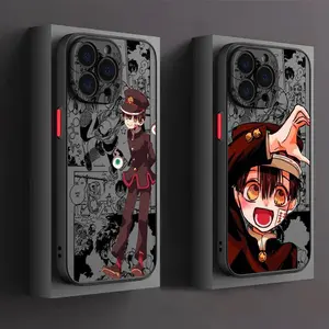 Toilet Bound Hanako Kun Anime Frosted Translucent For Apple iPhone 17 16 15 14 13 12 11 XS XR X 8 7 SE Pro Max Plus Mini Funda