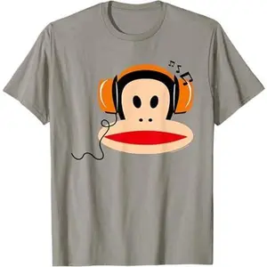 Paul Frank Julius The Monkey Headphones T-Shirt