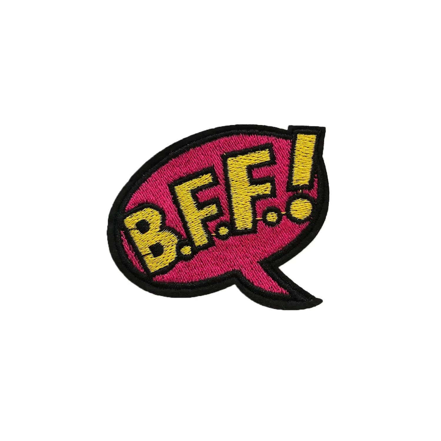 We Are Sooooo Bffs Iron-On Patchette or Sticker