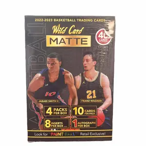 2022 Wild Card Matte Basketball Premium Black Blaster Box (1 Autographed card)