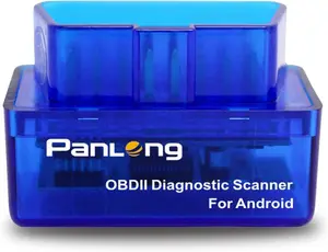 OBD Scanner Bluetooth OBDII Diagnostic Tool Car Code Reader Turn Off Check Engine Light Support Android Torque App