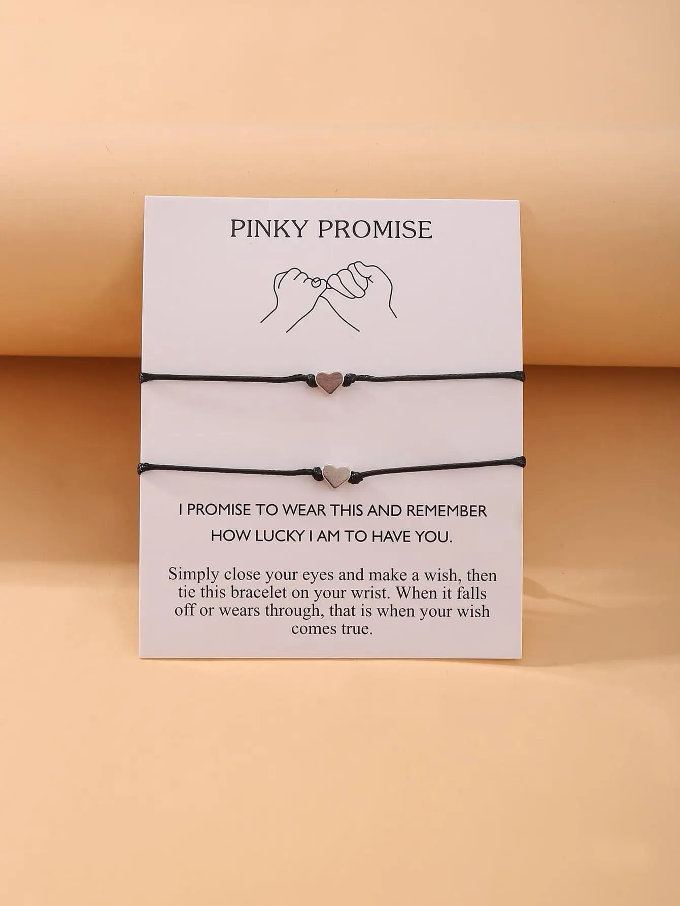 Black Friday Deal, 2024 New Stylish 2pcs/set Couple Heart Bead Bracelet for Friend, Valentines Gift for Girlfriend & Boyfreind, Fashion All-match Matc