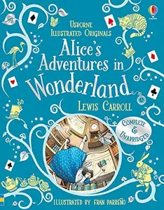 USED-Adventures with Alice in Wonderland by Usborne (Paperback)