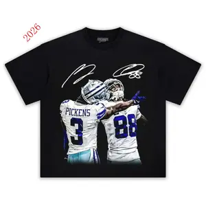 New Arrival 2026GEORGE PICKENS X CEEDEE LAMB & WE DEM BOYZ T-Shirt – Design Retro Bootleg Style High Quality Dallas Tee Football Fans Streetwear Retro, Unisex Tee, Softstyle Shirt FKC Winter outfits