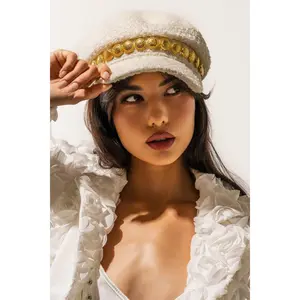 IN MALLORCA TWEED BRIM HAT