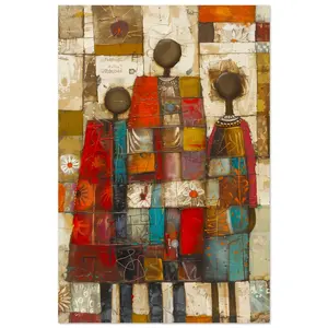 The Black Family  - Premium Matte Paper Poster