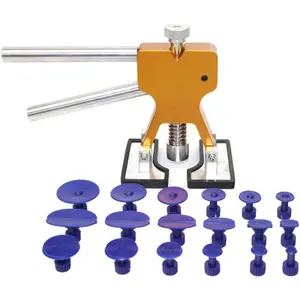 19-Piece Dent Repair Kit - Professional Glue Puller for Paintless Dent Removal