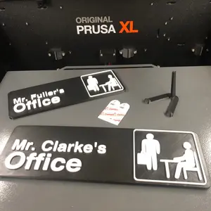 3d Printed School Office Teacher Door Inspired Name Plate Desk or Wall Sign Display I Personalized Gift I Boss I Supervisor I CEO I Throwback Nostalgia 2000s