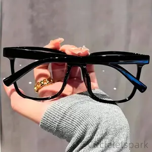 3Pcs Unisex Square Frame Blue Light Blocking Glasses Stylish Campus Inspired Design Face Flattering Optical Eyewear Comfortable Lightweight Frames for Students Daily Study Screen Use and Casual Wear