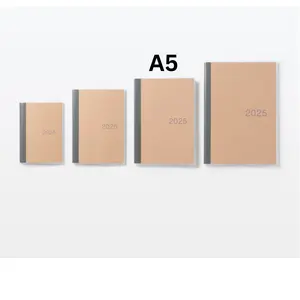 Muji 2025 Monthly Planner A5 Book Starting on Monday/ Starting December 2024