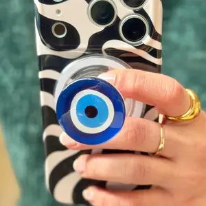 Evil Eye MagSafe Grip – Handmade Magnetic Phone, iPad & Kindle Accessory Gift for Her