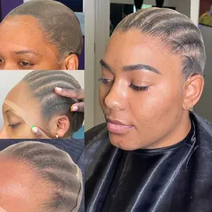 Simidola Hair HD Wig Cap 2Pcs/Pack Hiarnet Invisible Stocking For Women-4