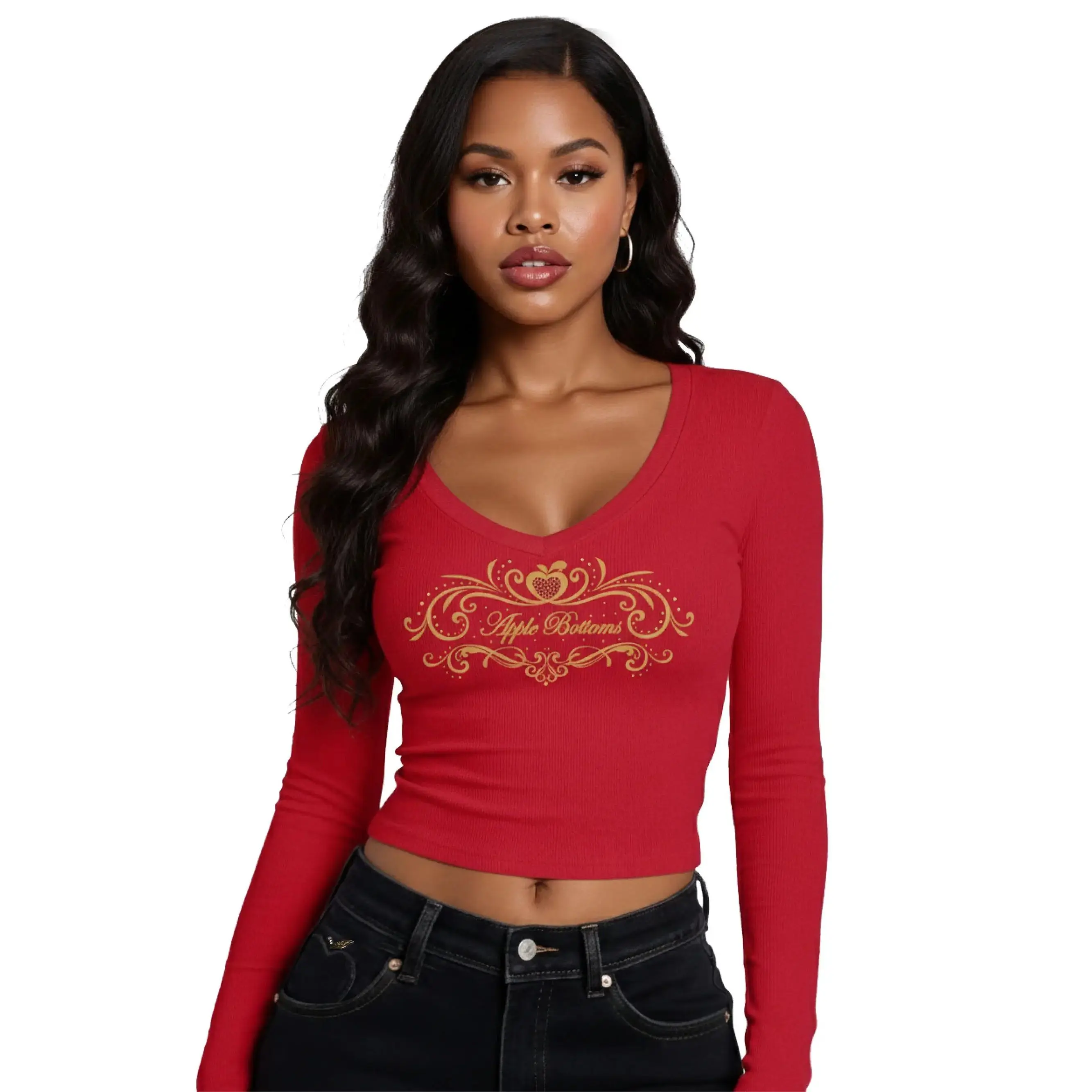 red crop tops - TikTok Shop