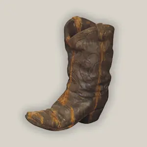 Western Boot Planter Pnt