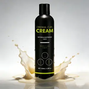 Styling Cream with Jamaican Castor Oil & Olive Oil, Enhances Curl Definition, 100ML Hair Care Solution, Perfect for Defined Curls