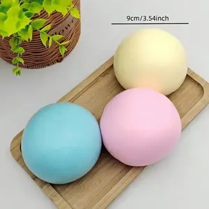 Extra Large Liquid Cheese Squeeze Toy | Stress Relief Fidget Toy for Adults & Teens | Silent Desk Stress Ball