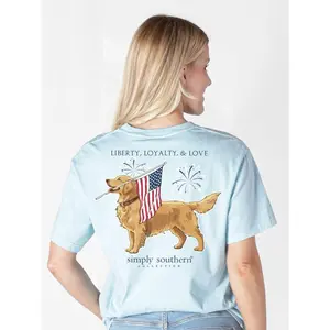 Simply Southern USA Loyalty Dog Ice T-Shirt