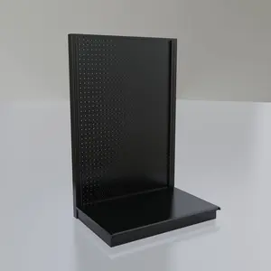 Lozier Gondola Wall Display Starter, Black 36W 54H 25D