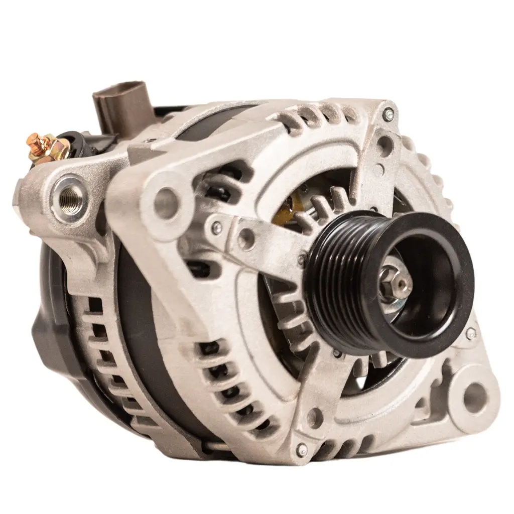 High-Output Alternator with Copper Wire for 2015-2019 Hyundai Sonata L4 2.4L, Vehicle Specific Direct Fit, Factory Plug, Smaller Pulley Design, Wiring Upgrade Kit