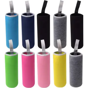 10 Pack Neoprene Water Bottle Sleeve 12 oz - 18 oz Bottle Cozy Insulated Glass Water Bottle Cover (Multi-Color)