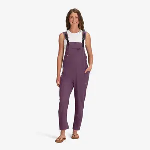 Women's Boardwalk All Day Overalls in Faded Purple