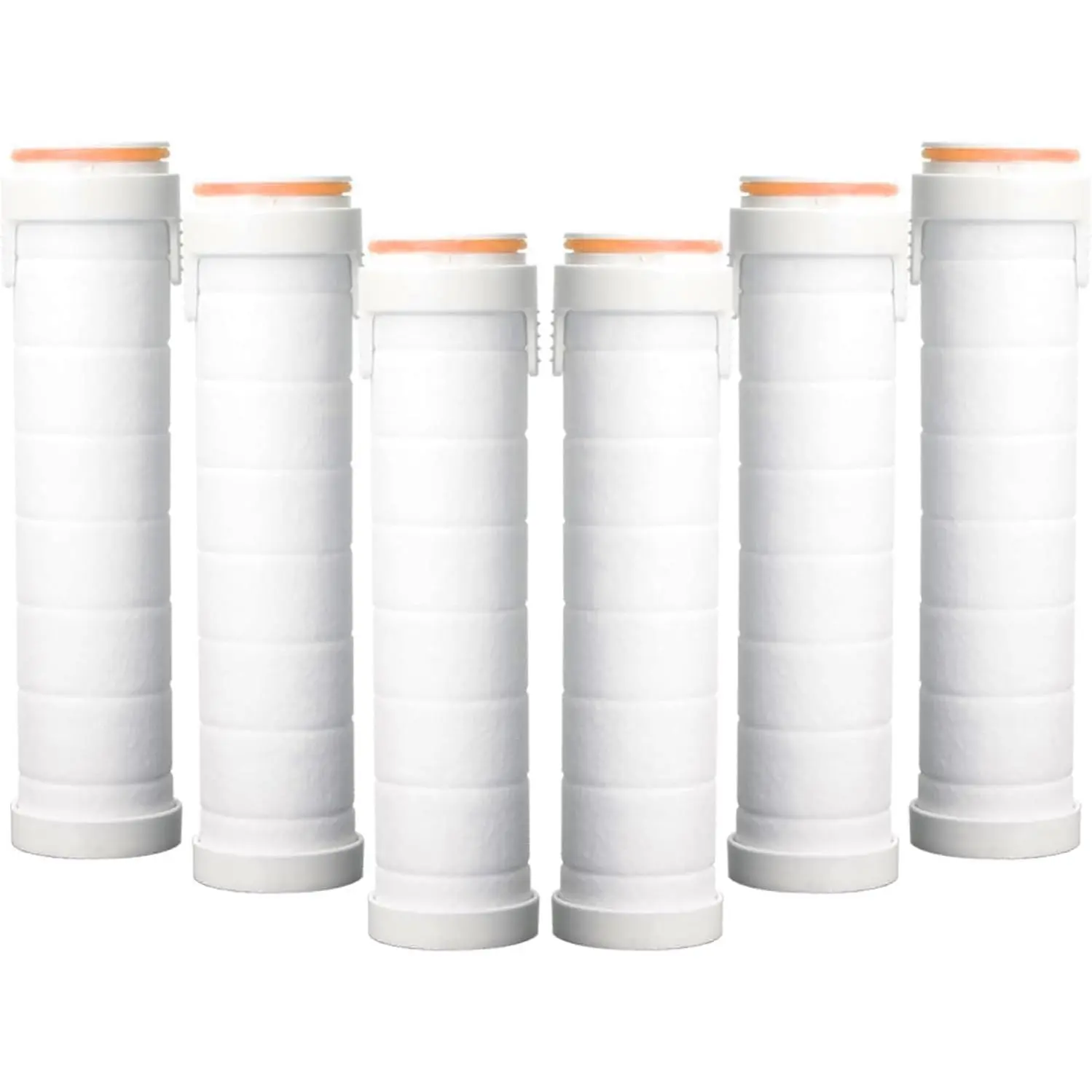 Shower  Filters for High  Shower , 6 count PP-Cotton Filter  for Hard Water Soften Hard Water, Handheld Shower  Replacement Filters
