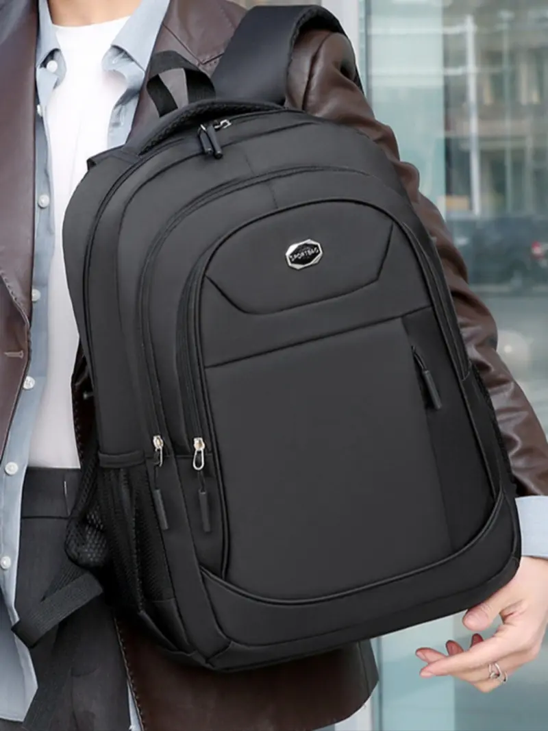 3 way leather backpack purse Leather Backpack with Three Handy Pockets – Cooleather main image 1