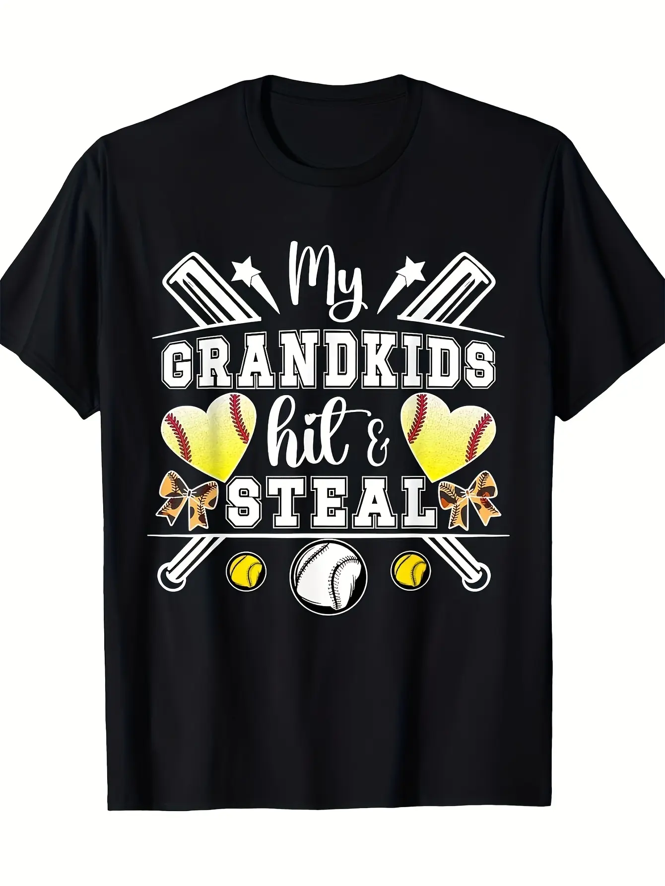Casual Men'S T-Shirt for Baseball and Softball _ S