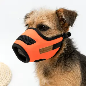 Adjustable Dog Bite Proof Mouth Cover, Prevents Chewing & Barking, Suitable for Small Medium Large Puppies, Pet Mask for Drinking