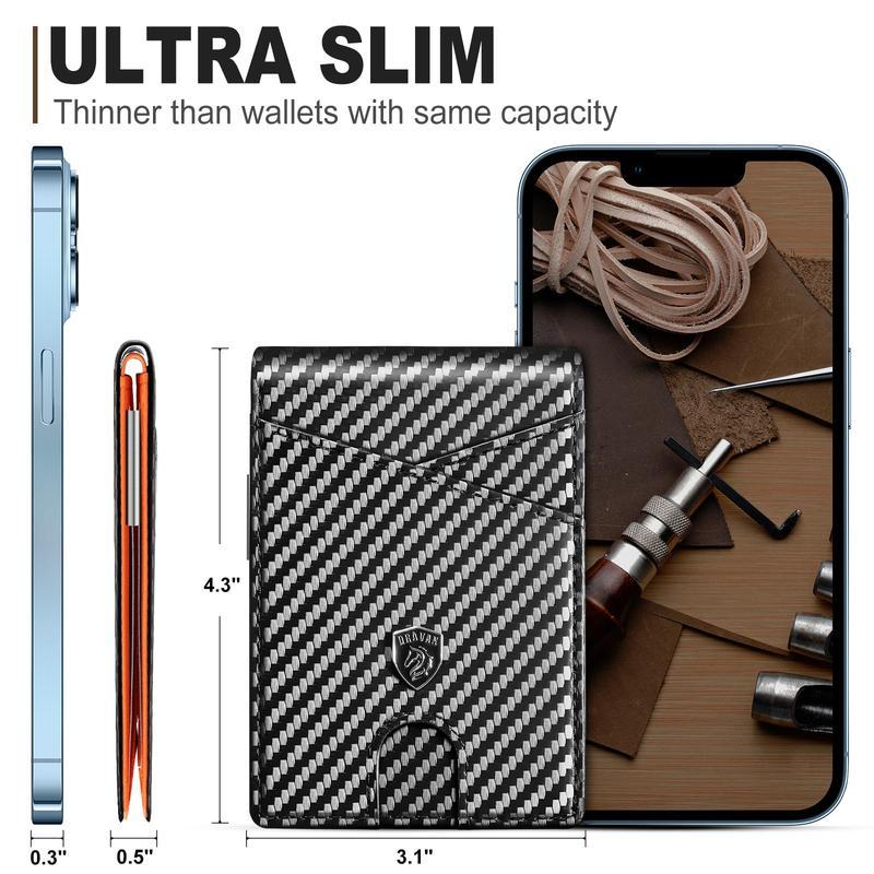 VTLASK Men's Slim Wallet with RFID Blocking Men gifts Holidays Best Gift Ideas VTLASK Men's Slim Wallet with RFID Blocking Men gifts Holidays Best Gift Ideas