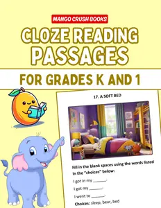 Cloze Reading Passages for Grades K and 1 (Cloze Reading Passages (Book Series))