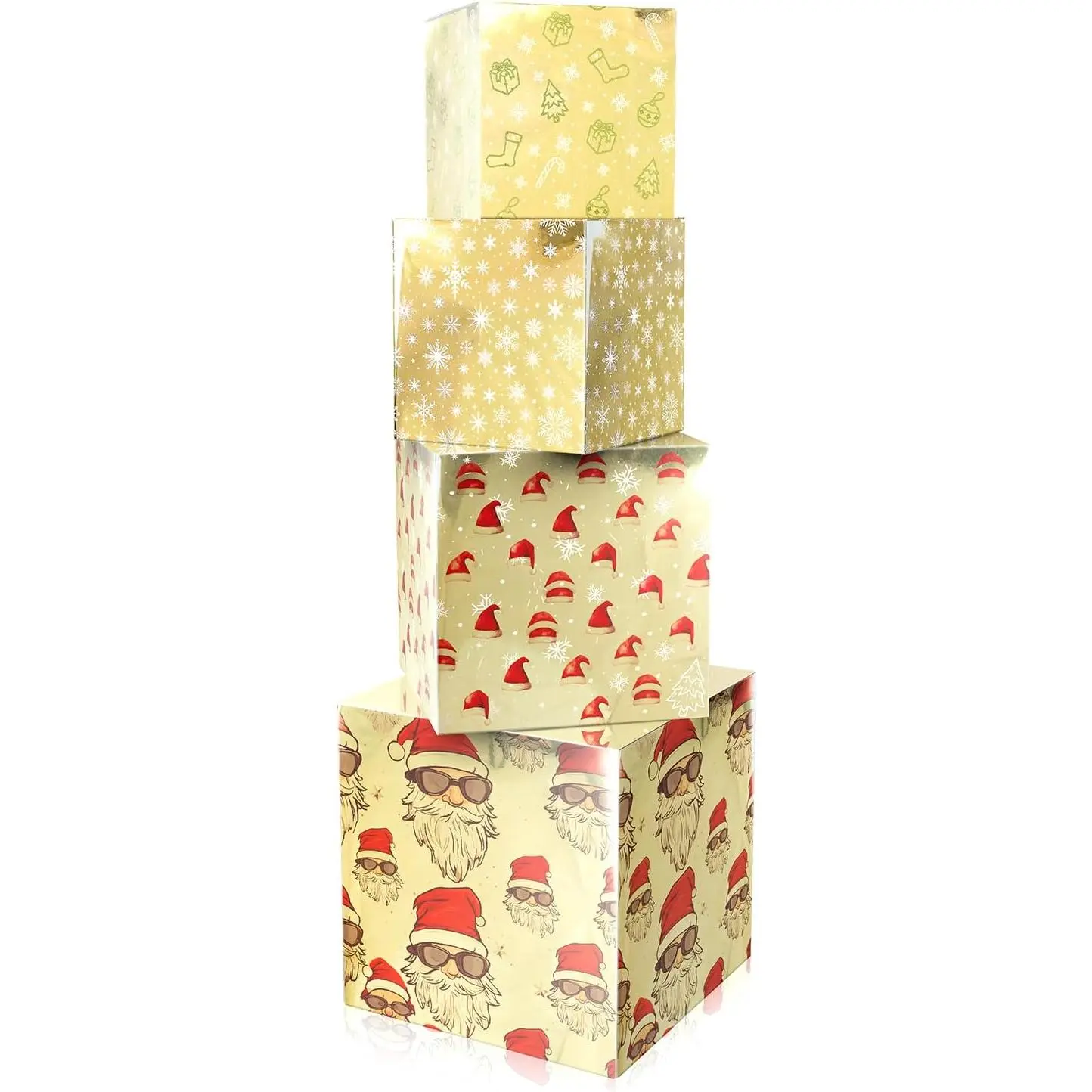 Christmas D (Pack of 4)