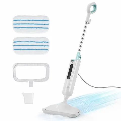 Steam Mop for Floor Cleaning,Lightweight FloorCleaner for Hardwood/Tile/Laminate Floors Carpet