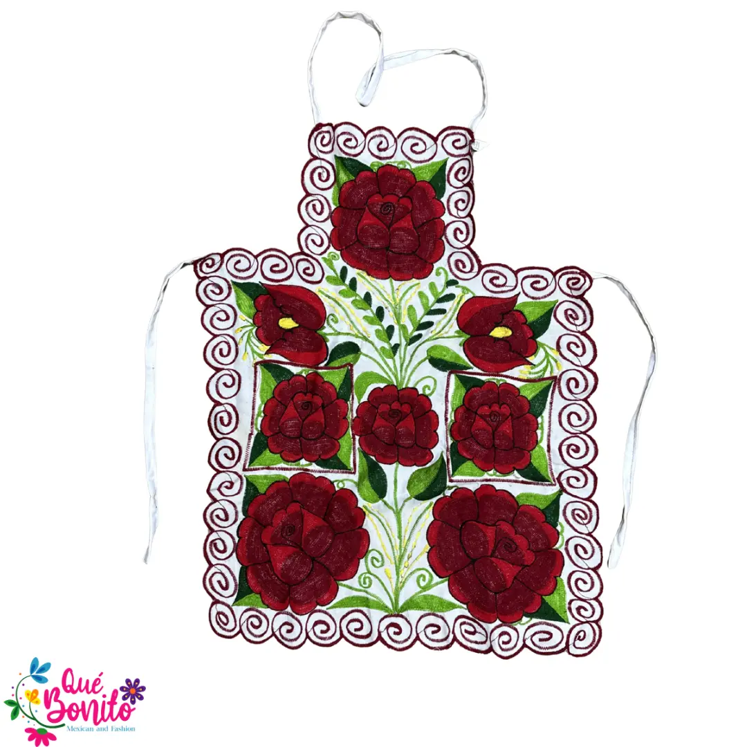Multicolor Floral Apron One Size with Adjustable Straps