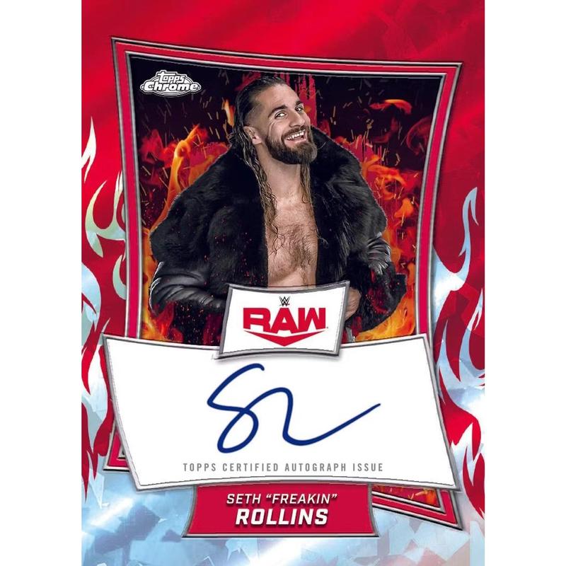 2025 Topps Chrome WWE Sapphire Edition Trading Cards