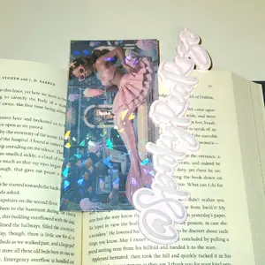 Retro ocean 50s mermaid bookmark