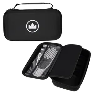 Craftsman Golf Glove Holder Case with Removable Shaper Portable Organizer for Tees Balls Divot Tools Ball Markers Durable EVA Material Golf Gift Custom