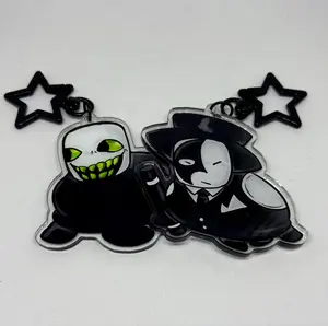 Die of Death Pursuer and Artful Acrylic Keychains | Unique Keychain Designs | Perfect for Backpacks, Keys and Gifts | High Quality and Customer Favorite Items