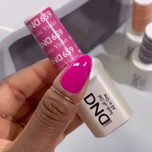 DND 659 MAJESTIC VIOLET Gel and Lacquer Duo nail care nail art color