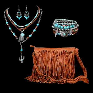 Bohemian Style Fringe Crossbody Shoulder Bag - Versatile Messenger Bag with Unique Fringe Detail for Casual & Stylish Occasions