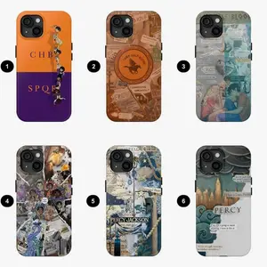 V2 Percy Jackson Phone Case, Camp Half-blood Phone Case Featuring, The Olympians Protective Accessory